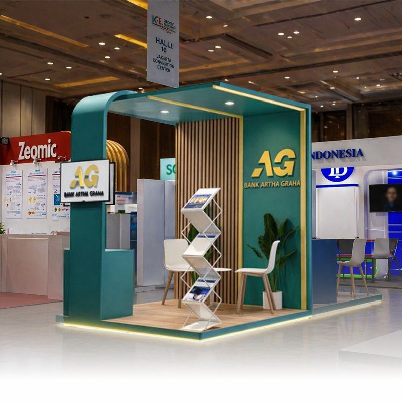 i008 - Finance Bank Artha Graha - sewa stand pameran jakarta bekasi tangerang bogor