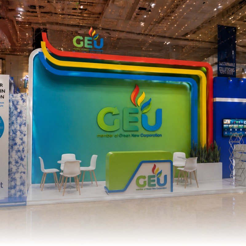 i095 - Booth 2x4 GEU - harga sewa stand pameran jakarta bekasi tangerang bogor