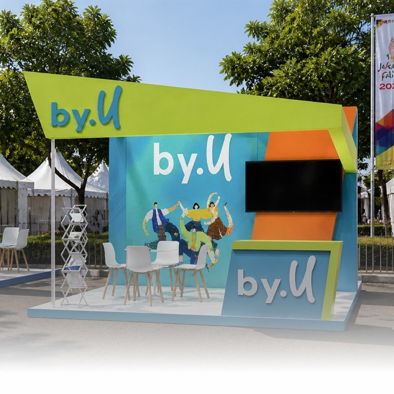 i101 - Booth 3x4 by U - sewa booth pameran jakarta bekasi tangerang bogor