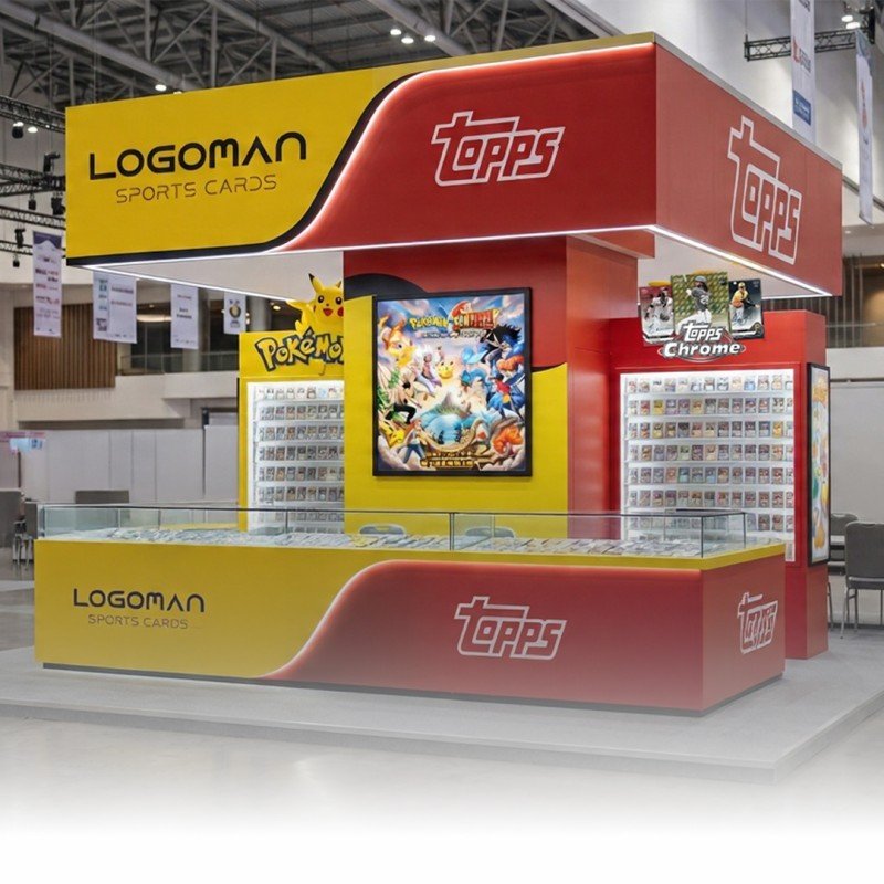 i117 - Booth 6x6 Logoman - sewa booth pameran jakarta bekasi tangerang bogor